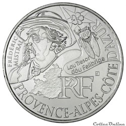 10 euros Provence-Alpes-Cote d'Azur 2012