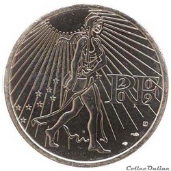 25 euros "La Semeuse en marche " 2009