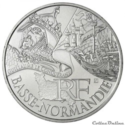 10 euros Basse-Normandie 2012