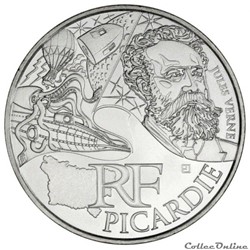10 euros Picardie 2012