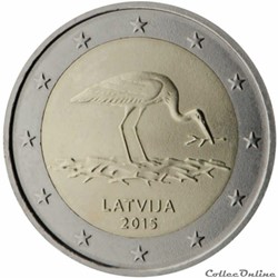 2 euro - Lettonie 2015