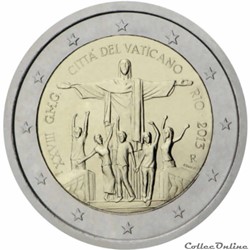 2 euro - Vatican 2013
