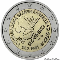 2 euro - Slovaquie 2011