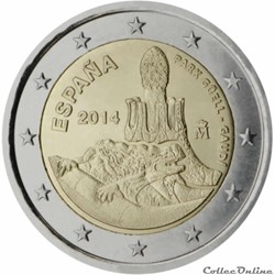 2 euro - Espagne 2014
