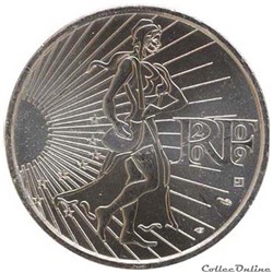 10 euros "La Semeuse en marche " 2009
