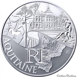 10 euros Aquitaine 2011