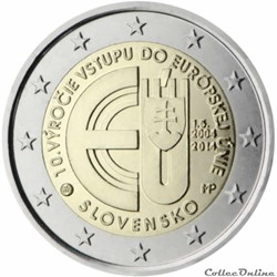 2 euro - Slovaquie 2014
