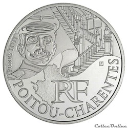10 euros Poitou-Charentes 2012