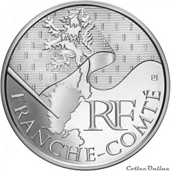 10 euros Franche-Comté 2010