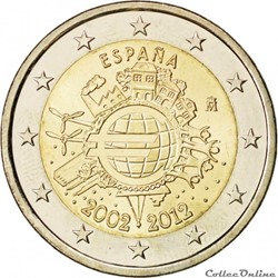 2 euro - Espagne 2012