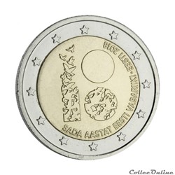 2 euro - Estonie 2018