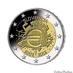2 euro - Slovénie 2012