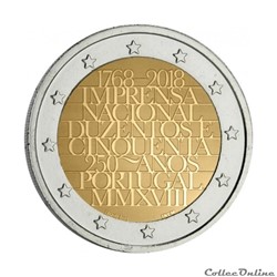 2 euro - Portugal 2018