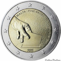 2 euro - Malte 2011
