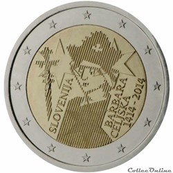 2 euro - Slovénie 2014