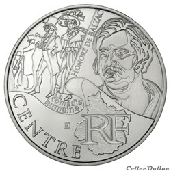 10 euros Centre 2012
