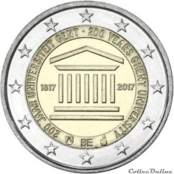 2 euro - Belgique 2017