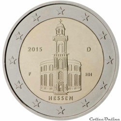 2 euro - Allemagne 2015