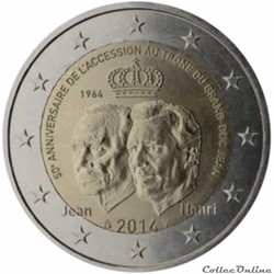 2 euro - Luxembourg 2014