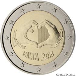 2 euro - Malte 2016