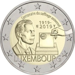 2 euro Luxembourg 2019