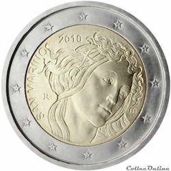2 euro - Saint-Marin 2010