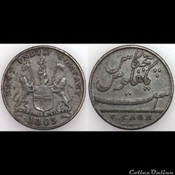 V CASH EAST INDIA COMPANY 1803