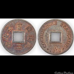 COCHINCHINE SAPEQUE 1879 A