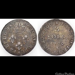 3 SOLS 1779 A