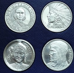 COFFRET DE MEDAILLES - EXPOSITION COLONIALE DE 1931