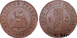 INDOCHINE 1 C 1893 A