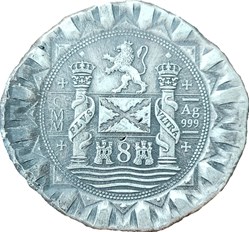 Ronde en épis argent Atocha (reproduction)