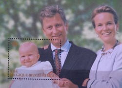 BELGIQUE - Timbre Philippe - Mathilde - Elisabeth 2002