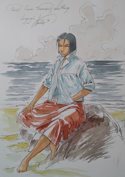 Aquarelle de François Walthéry