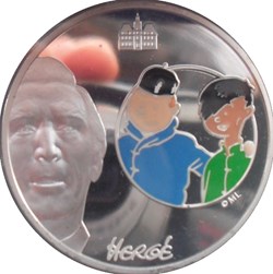 FRANCE - 1 1/2 Euros - 2007 - Tintin et Tchang