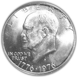 USA - 1 Dollar Eisenhower Bicentennial Dollar - 1976