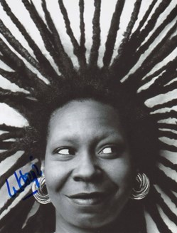 Autographe de Woopy Goldberg