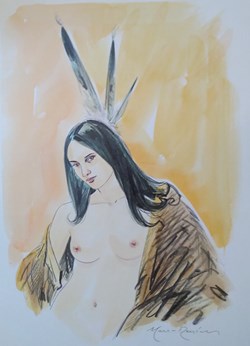 Aquarelle de Marc-Renier
