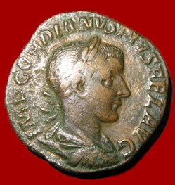 GORDIEN III - PONTIFEX MAXIMUS