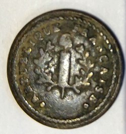 MONNAIE BOUTON DE LA CAMPAGNE D'EGYPTE