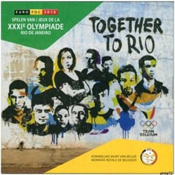 Belgique Série Euro 2016 - Jeux Olympiques d'été à Rio - Equipe de Belgique