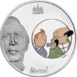 FRANCE - 1 1/2 Euros - 2007 - Tintin et professor Tournesol