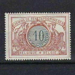 BELGIQUE - CHEMIN DE FER - 1902 - 10