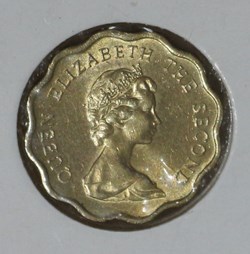 HONG KONG - ELIZABETH II - 20 CENTS - 1978