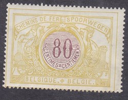 BELGIQUE - CHEMIN DE FER - 1902 - 80