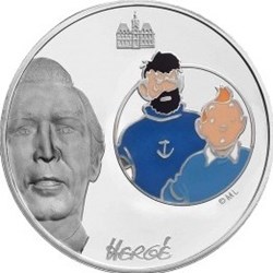 FRANCE - 1 1/2 Euros - 2007 - Tintin et Capitaine Haddock