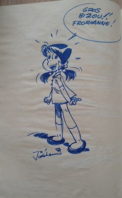 BD - Jidéhem - Les Bonheurs de Sophie - N°3 + Dessin d'Auteur
