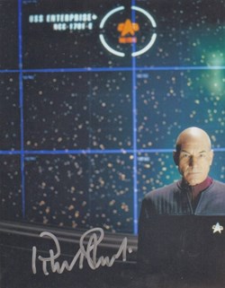 Autographe de Patrick Stewart