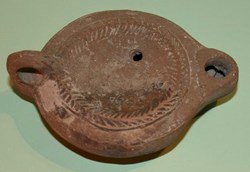 Lampe à huile romaine - Ie au IIe S. Ap. J.-C.