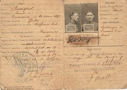 Carnet Militaire de Louis ROSSIGNOL (A00019)